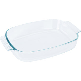 No Brand Auflaufform Glas 2700 ml | 2 Stk