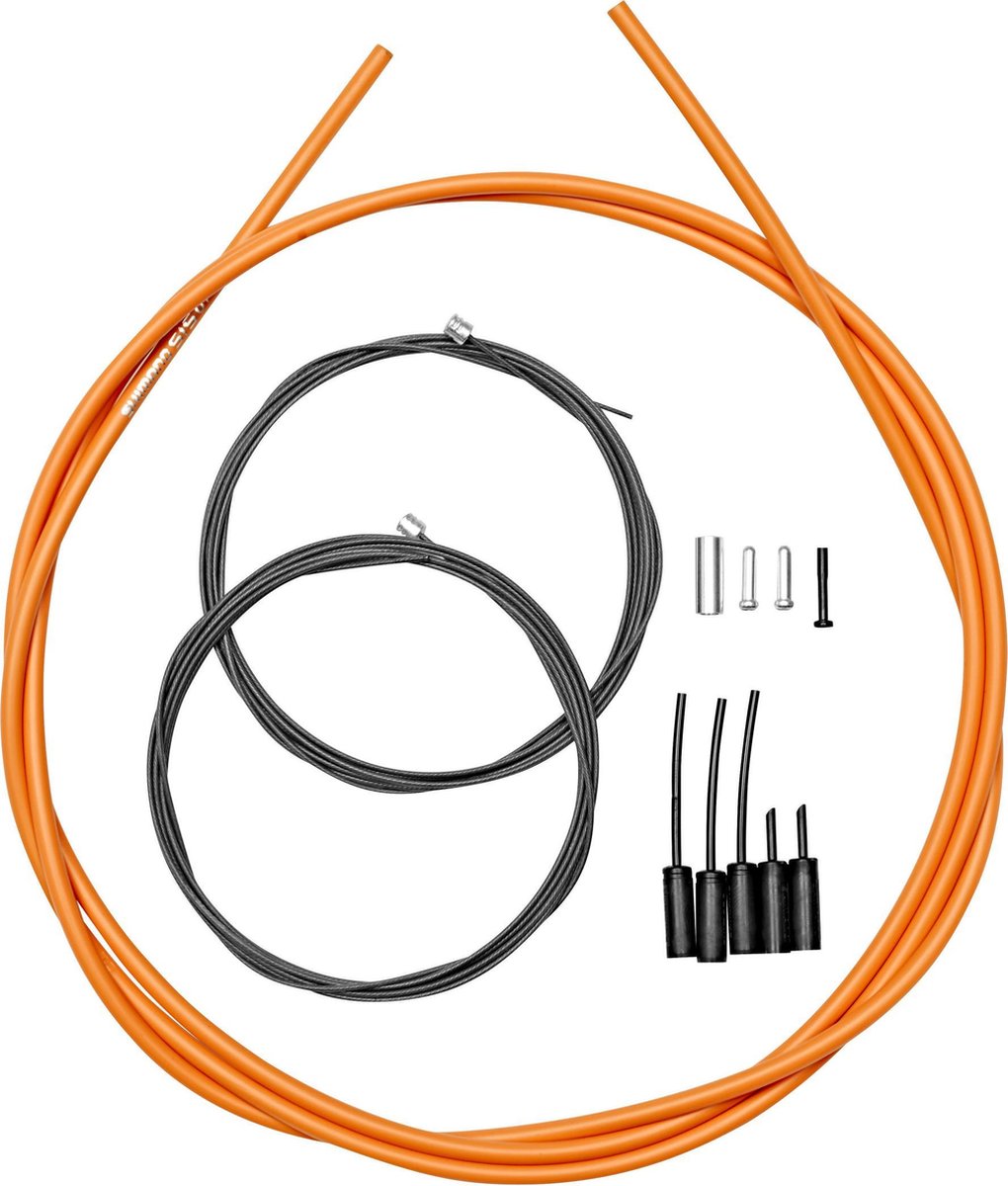 Shimano Schaltzugset OT-SP41 Race 2100 mm Orange 4-teilig