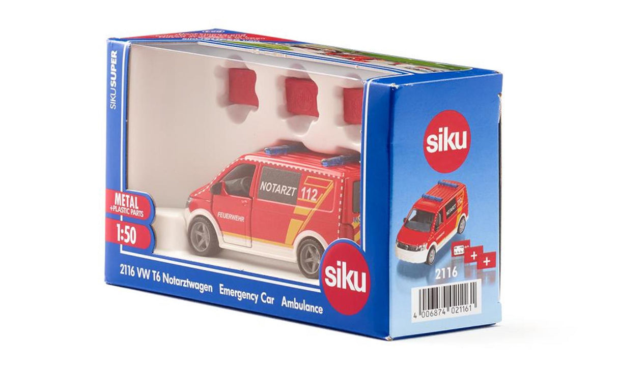 Siku VW T6 für den Notarzt (1:50)