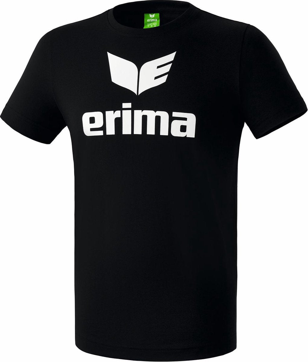 Erima Promo T-Shirt Herren - Schwarz und Weiß | Größe: XL