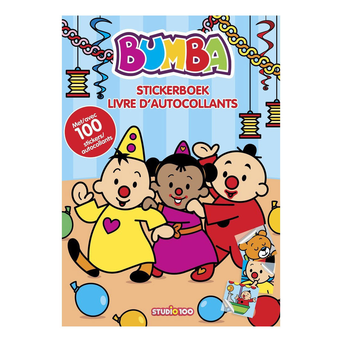 Studio 100 Bumba StickerDoeboek Geburtstag