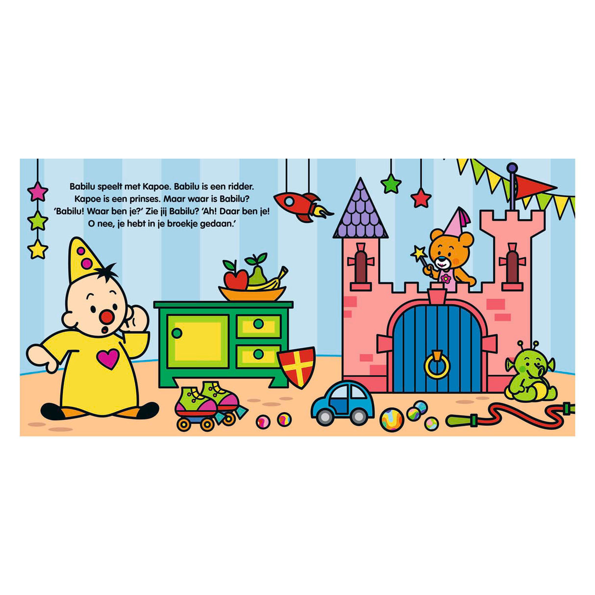 Studio 100 Boardbook auf dem Topf