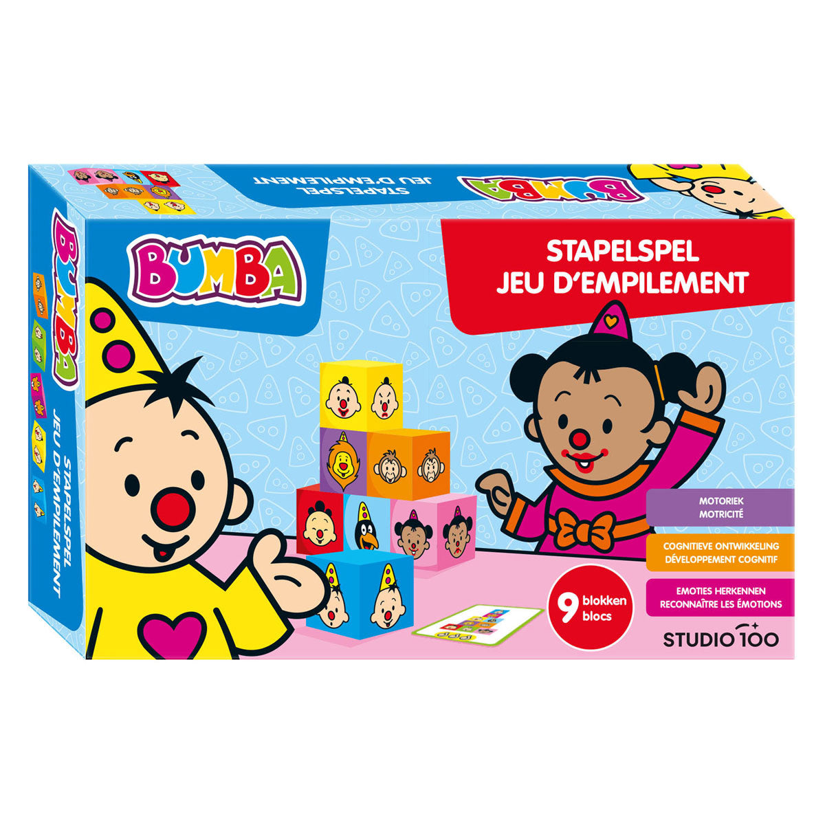 Studio 100 Bumba-Stapelspiel Emotionen