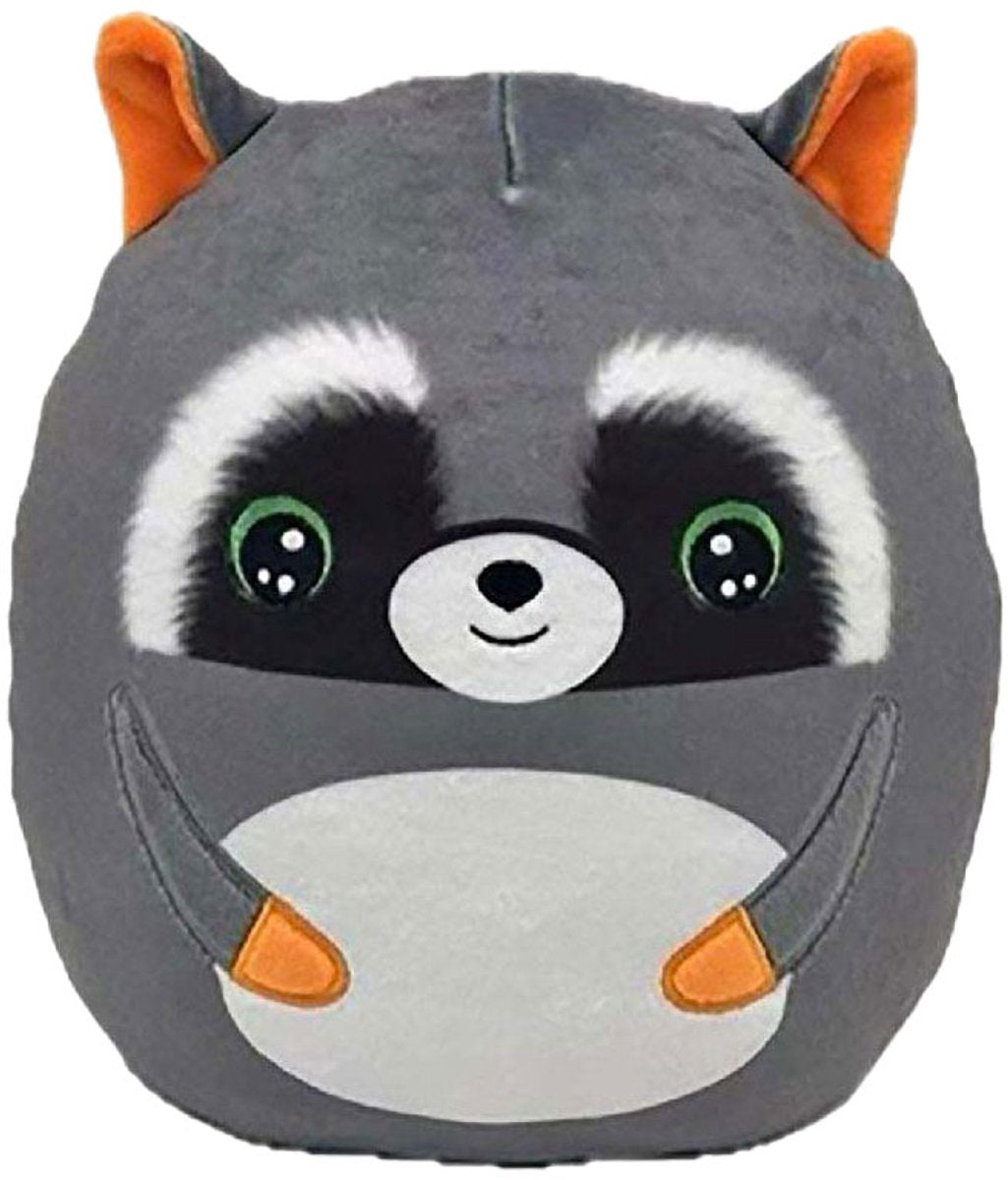 Ty Beanie Ty Squish A Boo, hinterhältiger grauer Waschbär, 20 cm