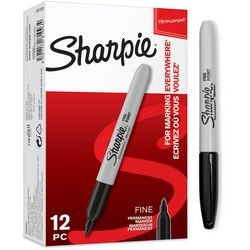 Permanentmarker Sharpie s0810930 1,0 mm schwarz 12 Stück
