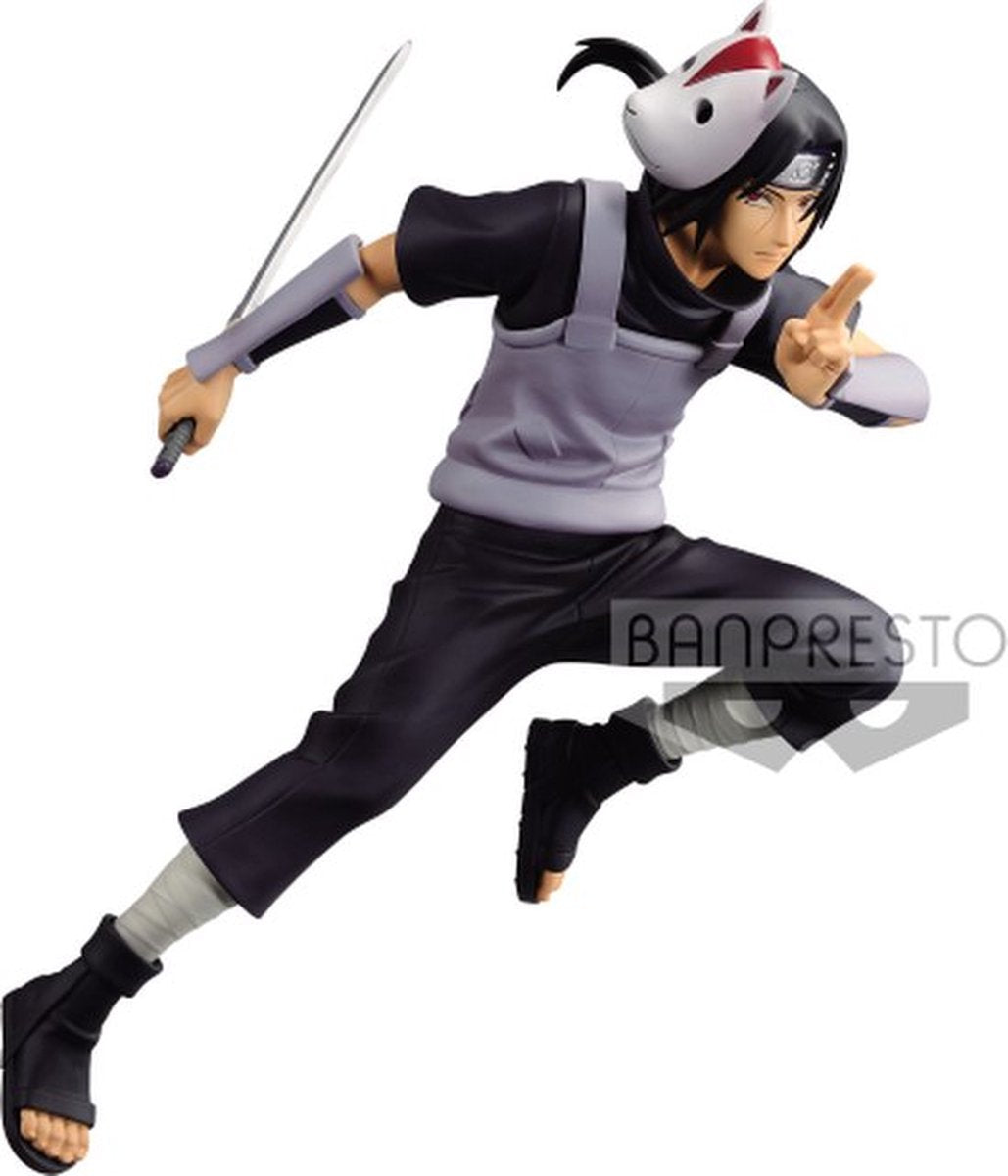 Banpresto Co., Ltd. Naruto Shippuden – Vibrationssterne – Uchiha Itachi II Statue 16 cm