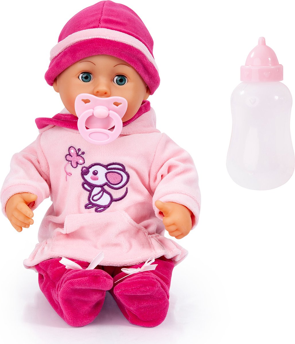 Bayer Design - Babypuppe First Words Baby 38 cm in Rosa