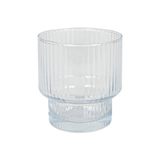 Glaslinien klar stapelbar ø 8,5x9,5 cm 320 ml | 6 Stück