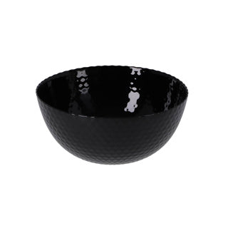 No brand Salatschüssel D24 cm Pampille schwarz | 2 Stk