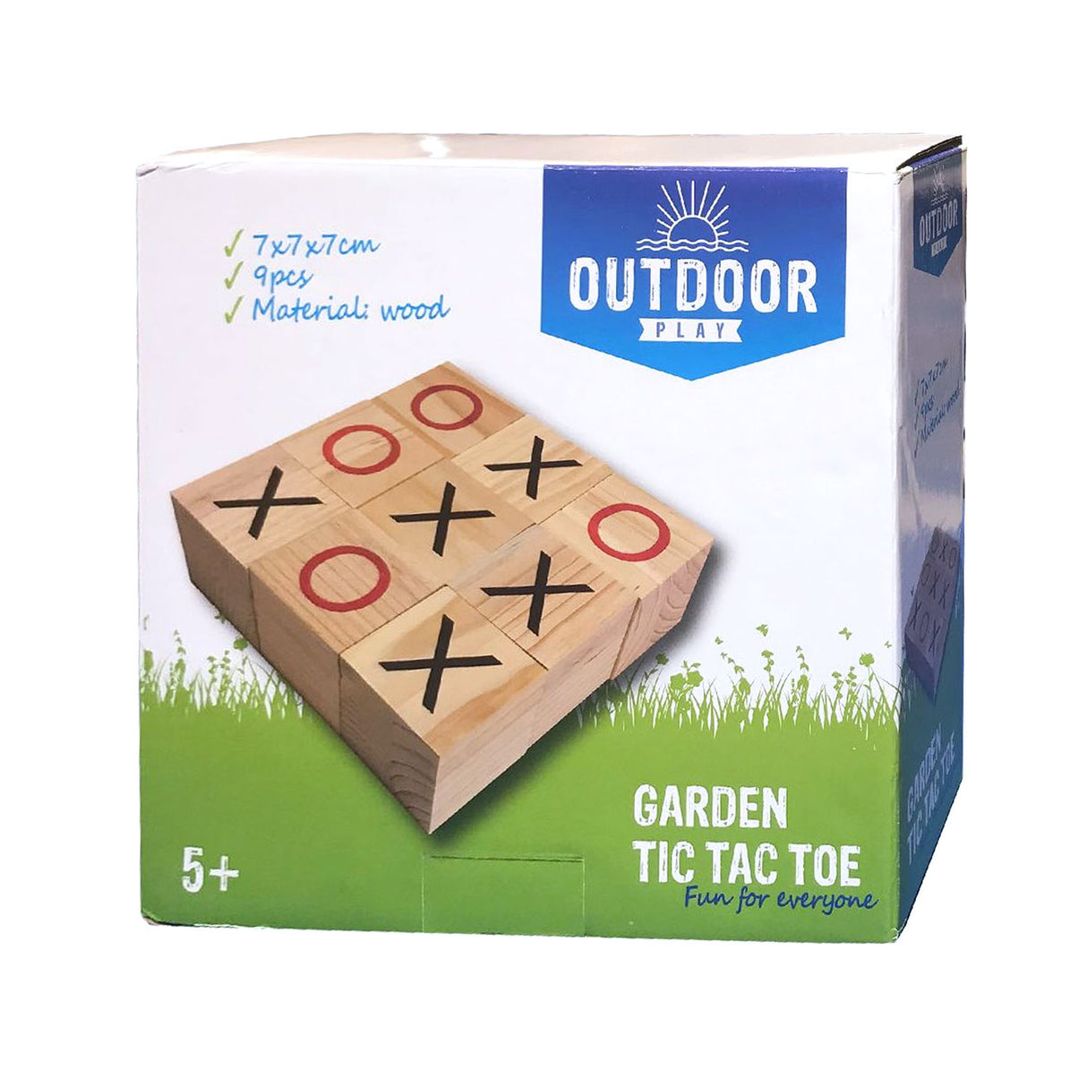 Tic Tac Toe im Freien spielen