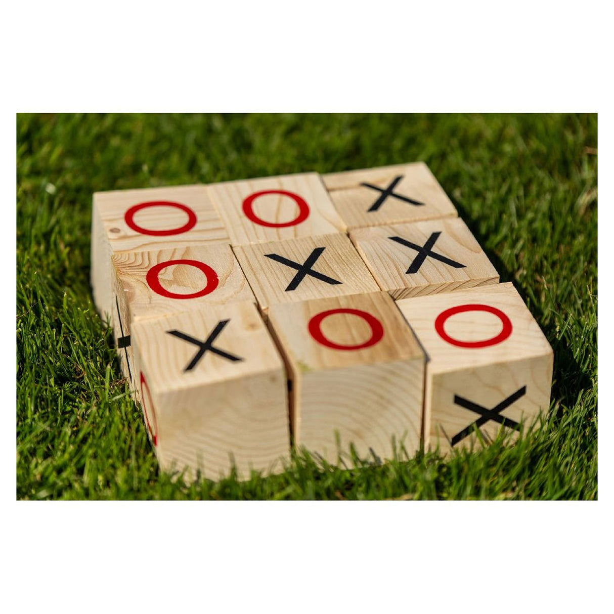 Tic Tac Toe im Freien spielen