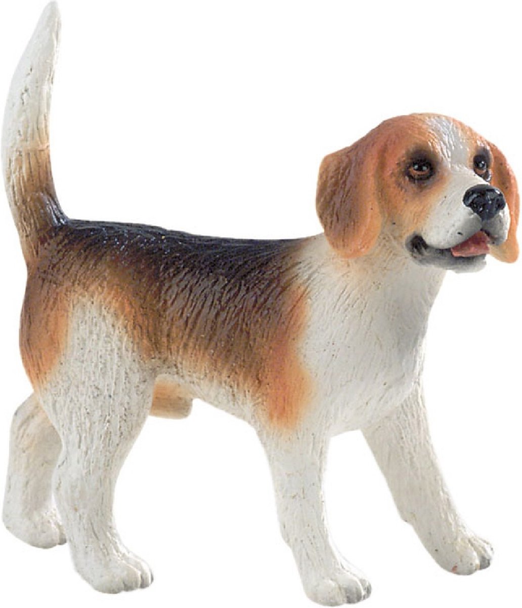 Bullyland 65424 – Spielfigur und Sammelfigur Beagle Henry – ca. 5 cm – lebensechte und detaillierte Gestaltung – ideal als Tortenfigur und kleines Geschenk für Kinder ab 3 Jahren.