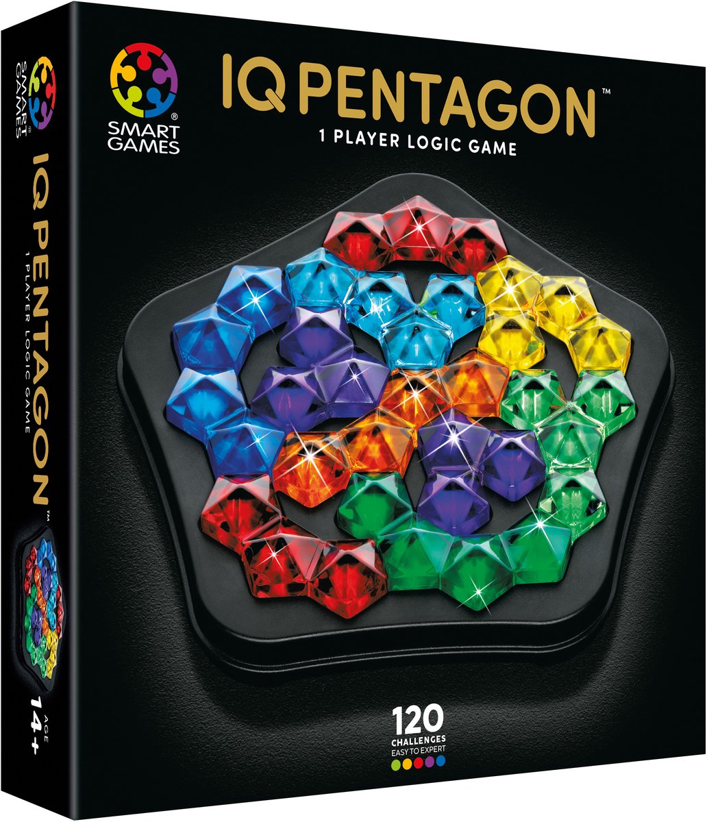 Smart-Games-Spiel iq deluxe Pentagon | 2 Stk