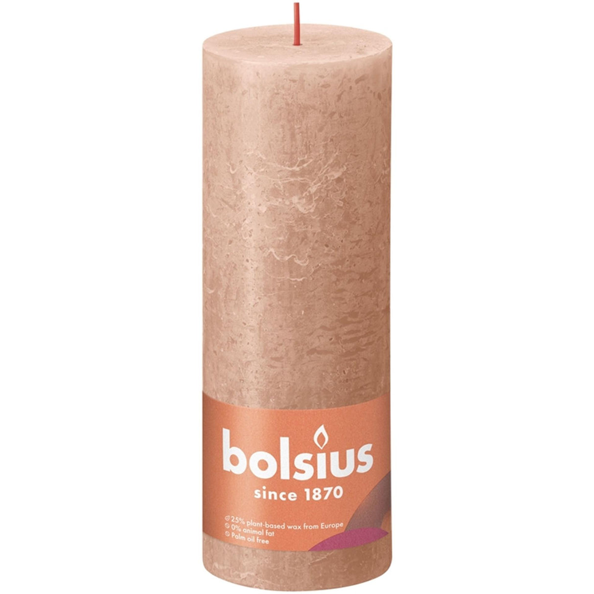 Bolsius Bolsius Stumpenkerze Creamy Caramel Oslash; 68 mm Höhe 19 cm 85 Brennstunden