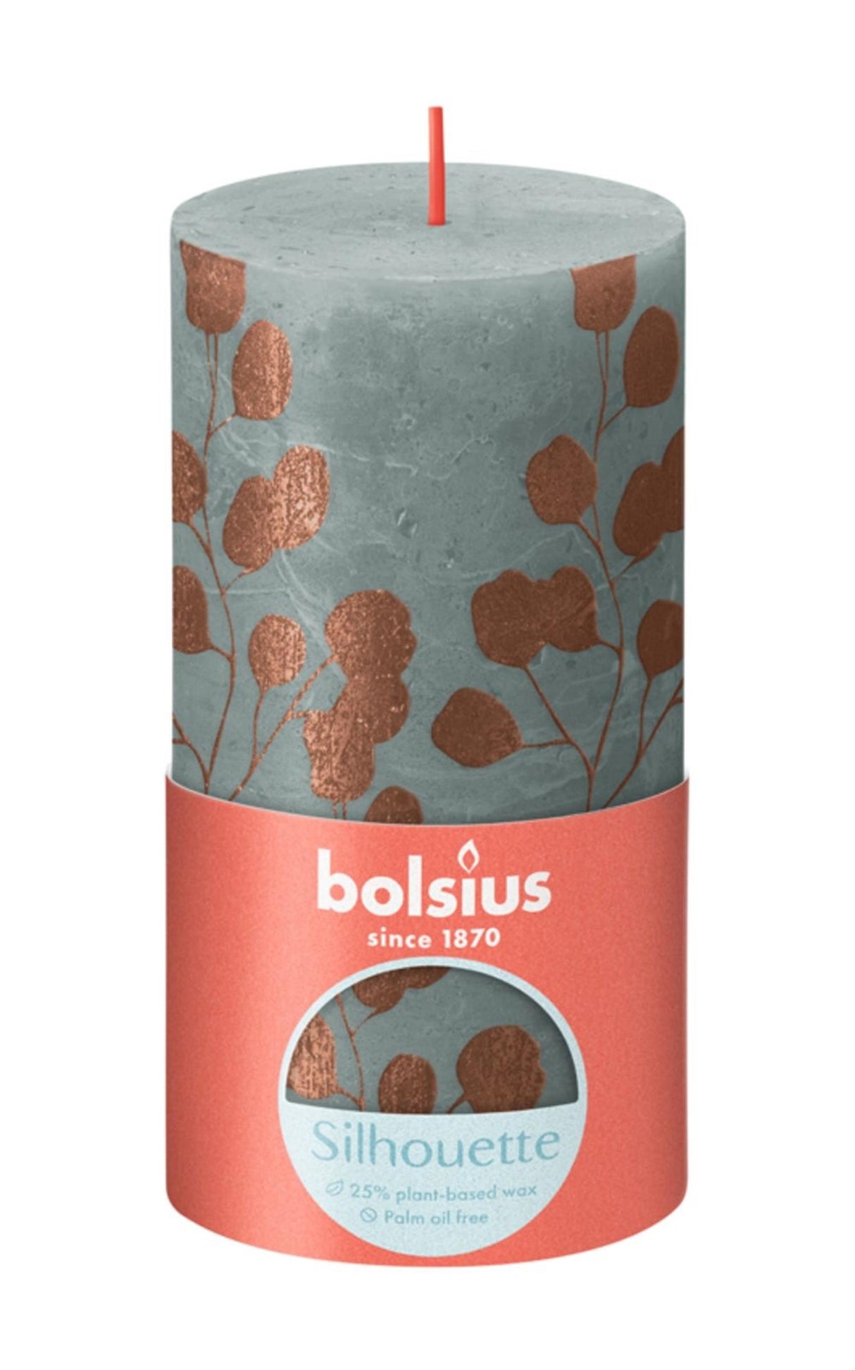 Bolsius rustikale Kerze 130 68 Eukalyptus