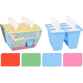 Eislutscher 4 verschiedene Farben | 6 Stück