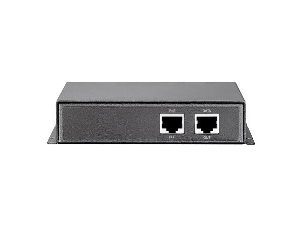 Levelone Por-0200 Fast-Ethernet-Netzwerk-Repeater, 2x Fe, PoE-Plus 802.3at, 200 m