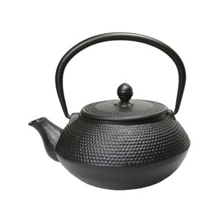 Teekanne Gusseisen schwarz 0,8l