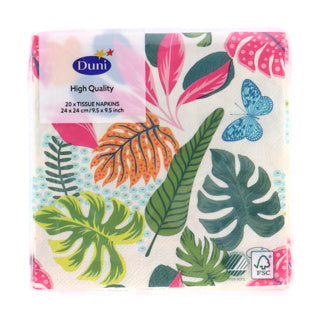 Duni Servietten Sommerzeit 24x24 cm | 12 Stück