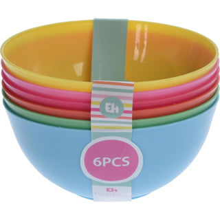Excellent Houseware Schüsselset 6-teilig 600 ml | 6 Stück