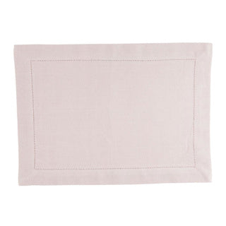 Linen More Tischset Indi Hellrosa 35 x 50 cm 4er-Set