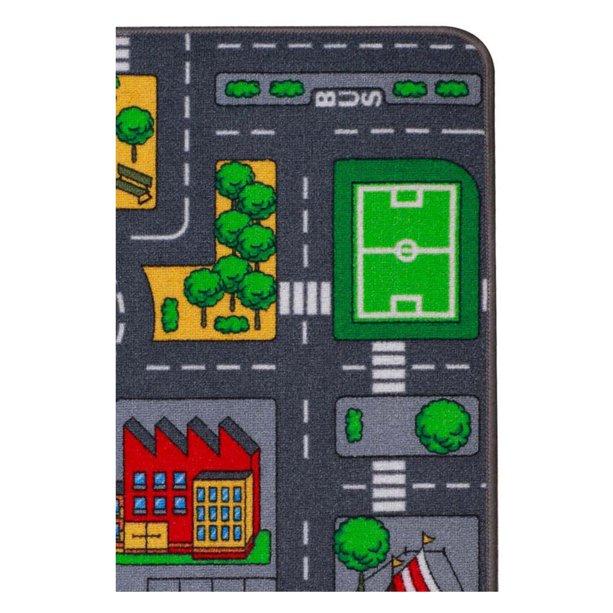 Verkehrsspielmatte, 67x100 cm