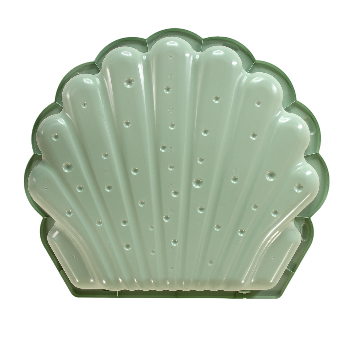 Swingking Sand- und Wassermuschel pastellgrün, 2-teilig.