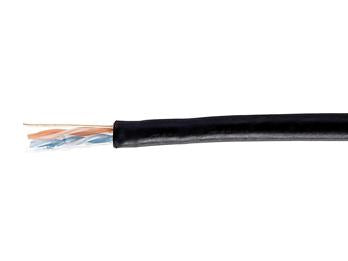 Equip 40451007 U-UTP-Installationskabel für den Außenbereich, Cat6, schwarz, 305 m