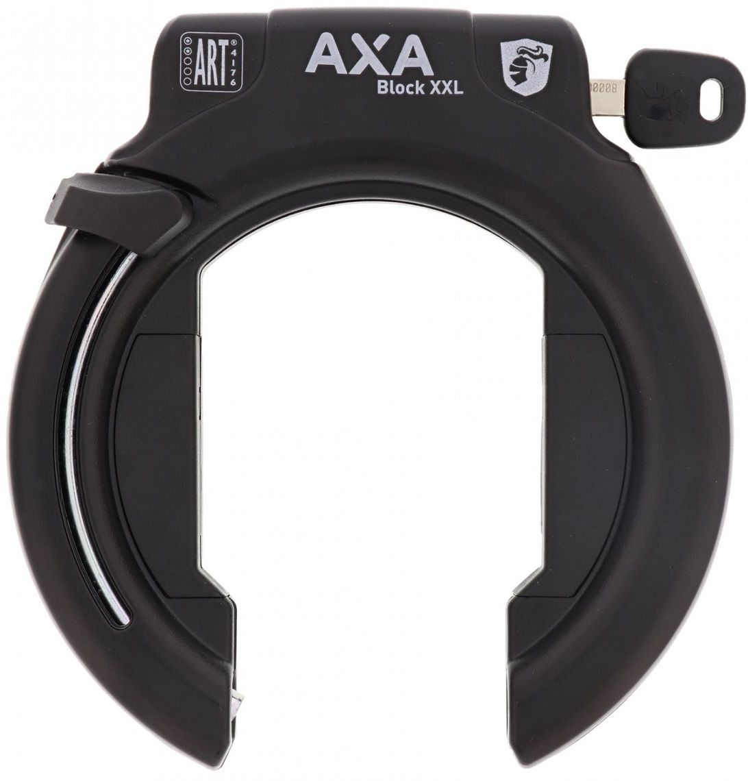 Axa Rahmenschlossblock xxl - schwarz (auf Karte)