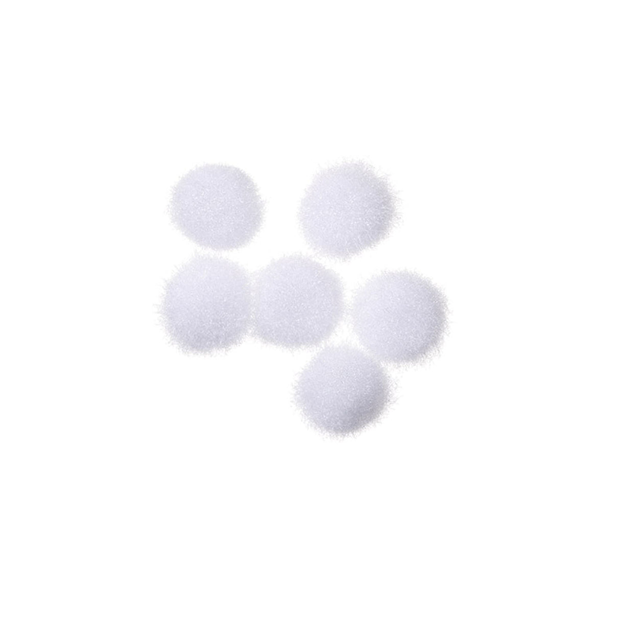 Darice • Pompons 5mm 40 Stück weiß