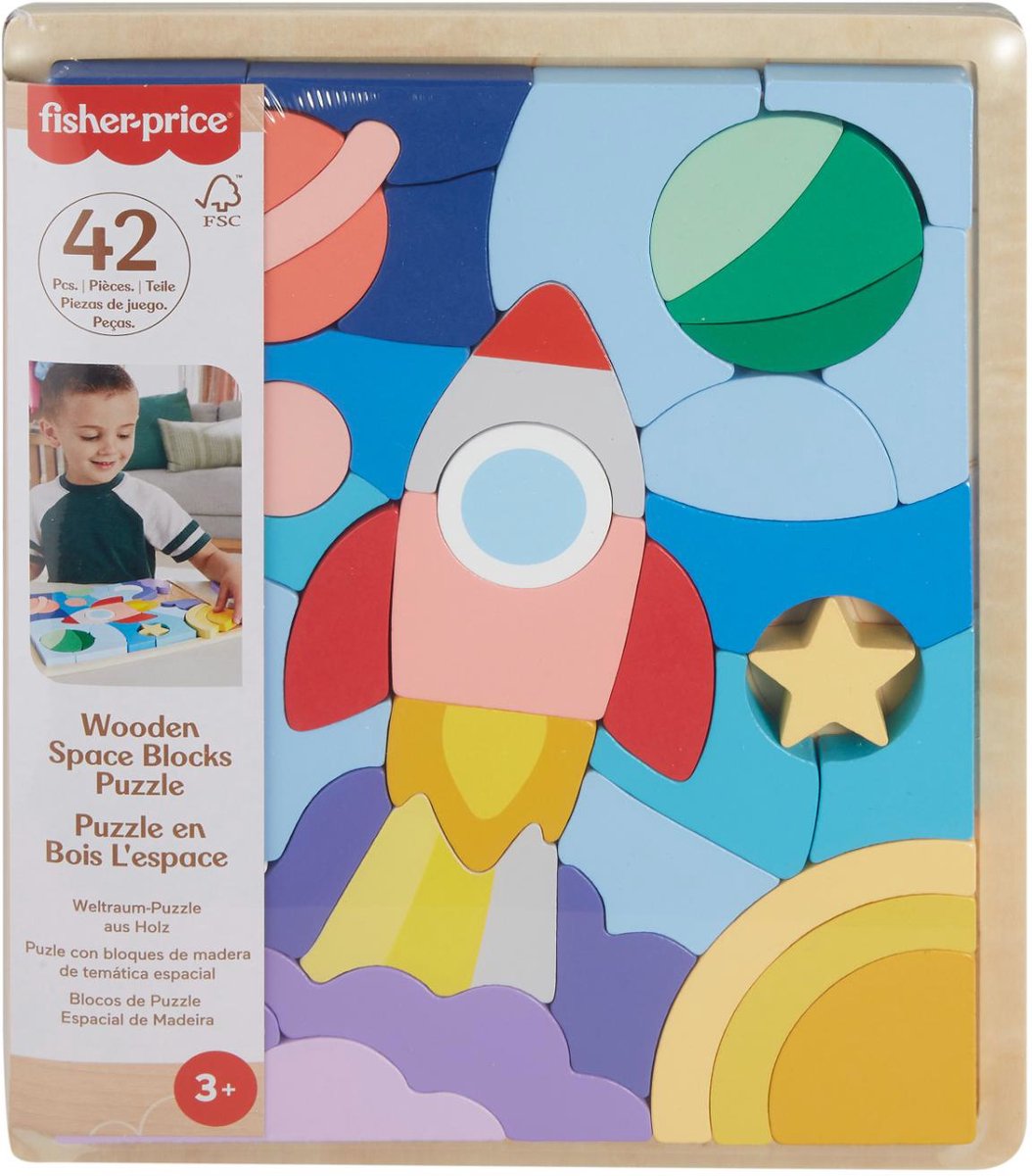 Holzformpuzzle von Fisher Price