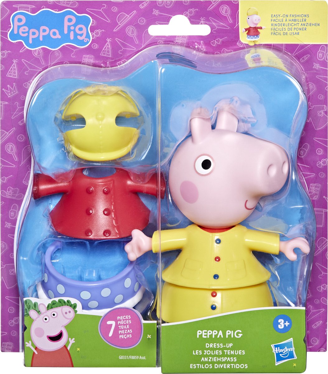 Hasbro Peppa Pig schön gestaltete Figur rosa