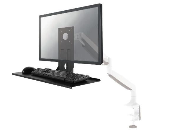 Neomounts Keyb-V200Black-Tastatur und Maushalter, 3 kg, 75 x 75 mm, 100x100 mm, schwarz