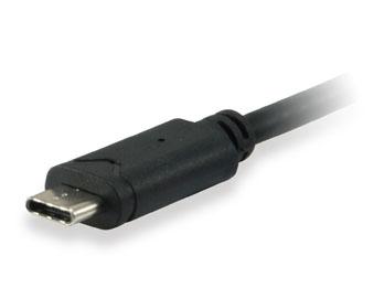 Equip 133456 USB-Typ-C-Stecker auf SATA-Stecker-Adapter, 50 cm