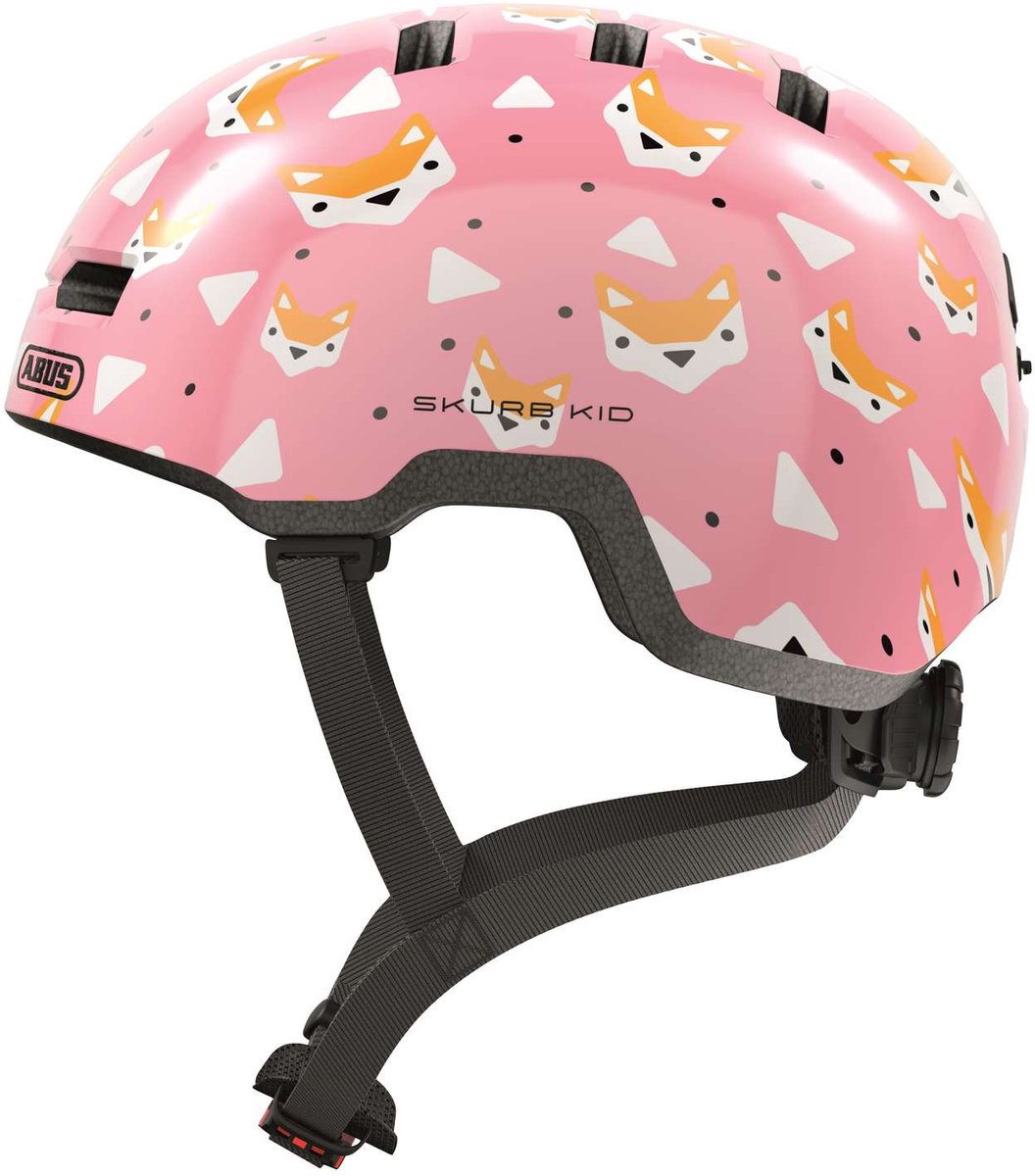 Abus Helm Skurb Kid Rose Füchse M 50-55 cm