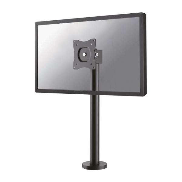 Neomounts NS -DPOS100Black Flat -Screen -Schreibtisch -Halterungen, 1x 15 kg, 10 - 32, 100x100 mm,