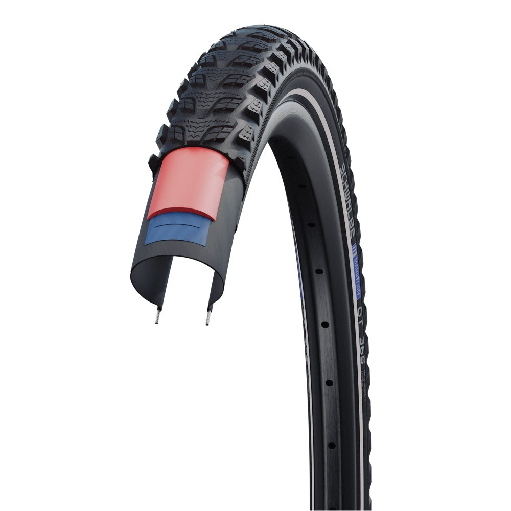 Aus Reifenmarathon 365 GT 28 x 1,50 (40-622) Schwarz