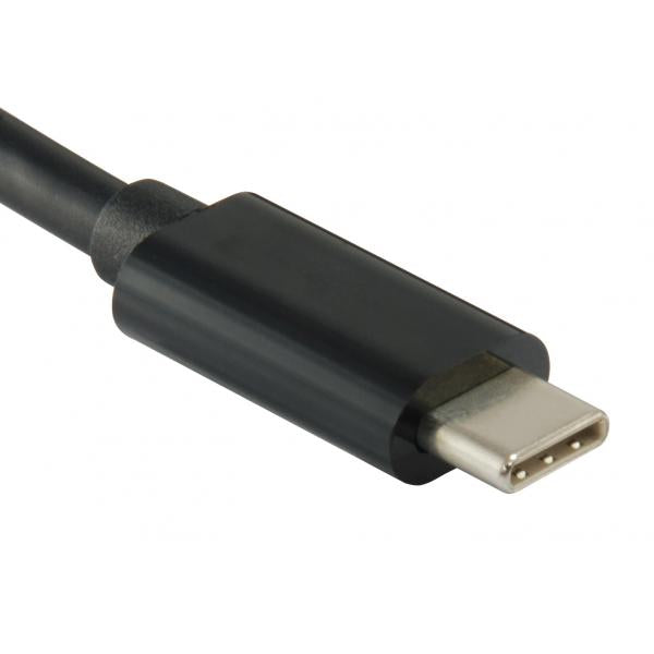 Equip 128954 4-Port-USB-Hub, USB 3.2 Gen 1 Typ-C -> USB 3.2 Gen 1 Typ-A, 5000 Mbit/s, Schwarz