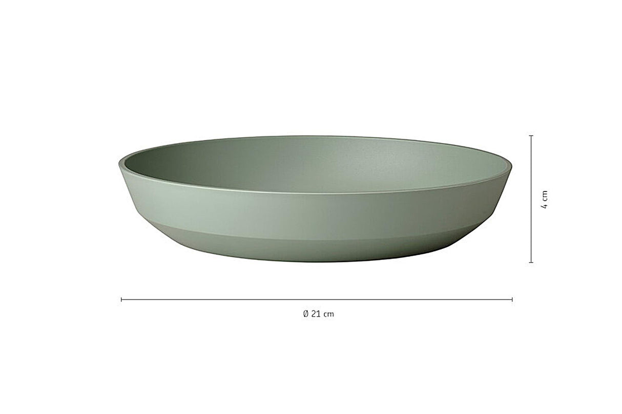 Mepal tiefer Teller Silueta ø21cm - weiß
