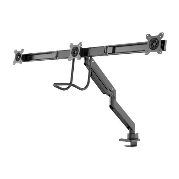 Neomounts NM -D775DX3BLACH FLAT Screen Desk Mount, 17 -24, 6 kg, 100x100 mm, Clamp Bolt,