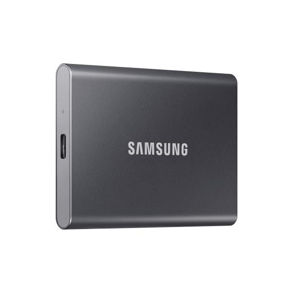 Samsung mu-pc500t ww t7 tragbare SSD, 500 GB, USB Typ-C, 3.2 Gen 2, 1000 MB s, Passwort, grau
