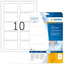 Herma Sondernamenstextil - Acetatseite - selbstklebend, Verbundkleber - weiß - 50 x 80 mm 200 Etikett(en) (2