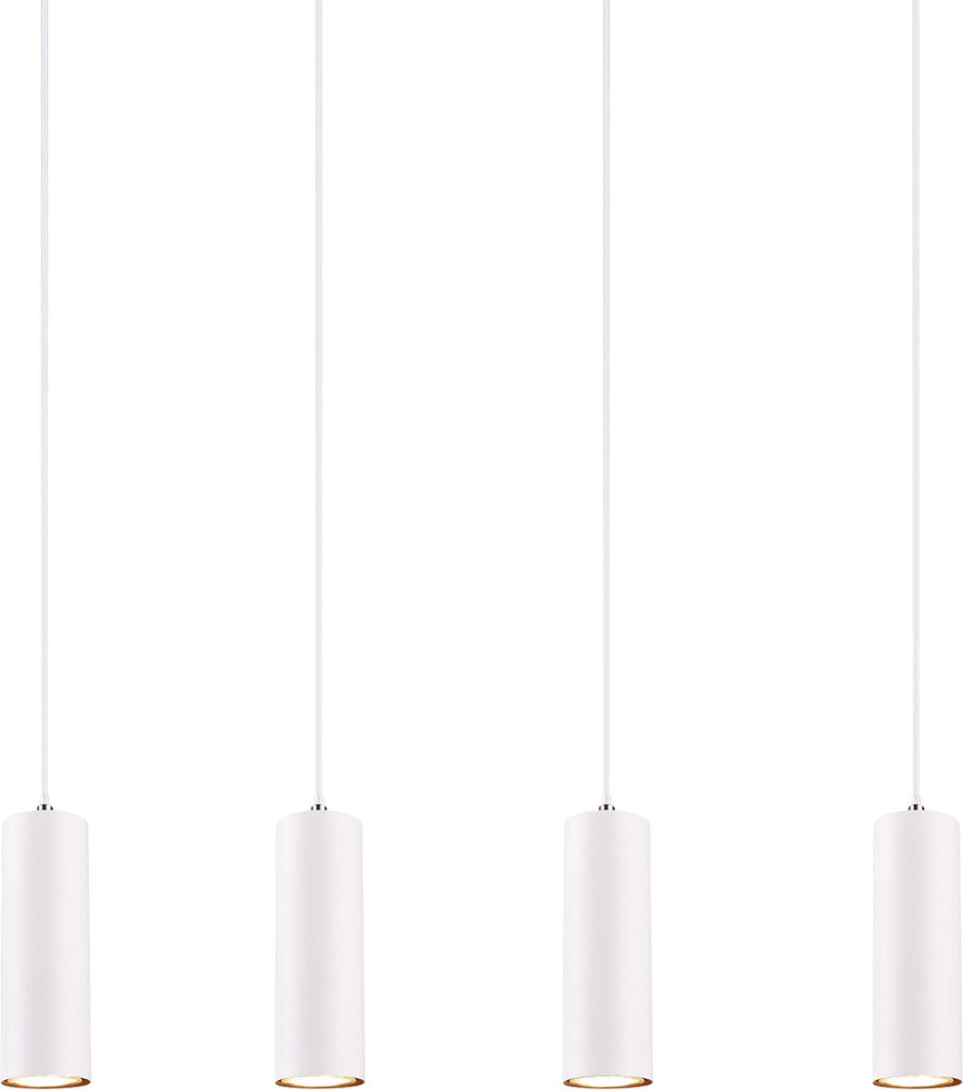 Trio Marley - Hängelampe - weiß - exkl. 4x gu10 3w - höhenverstellbar