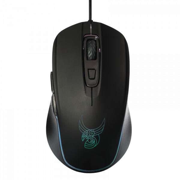 L33t Gaming 160399 Tyrfing kabelgebundene RGB-Gaming-Maus, 6 Tasten, 10.000 dpi, USB