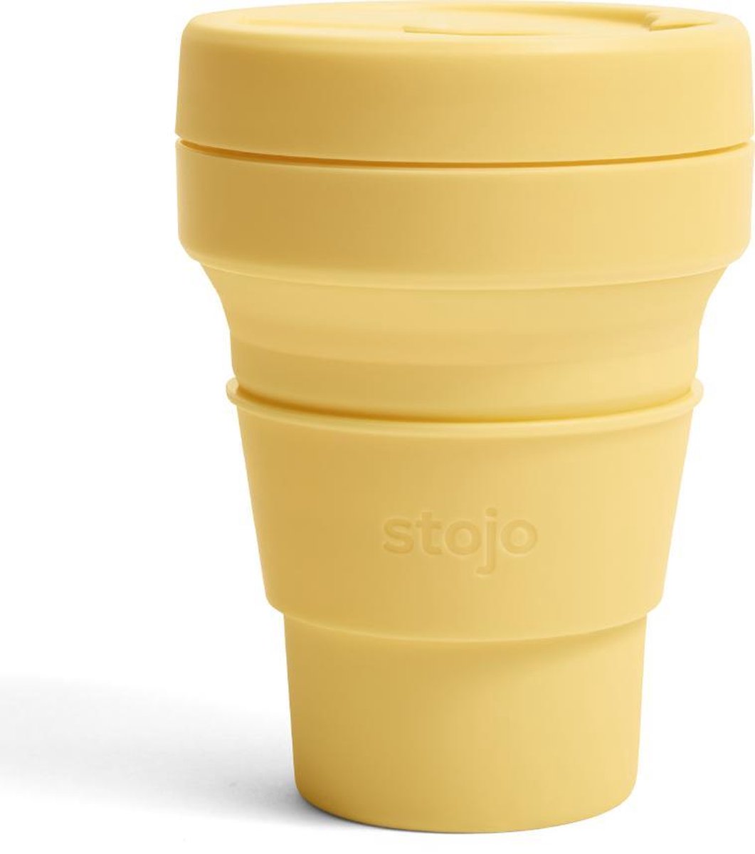Stojo faltbare Kaffeetasse – 355 ml 12 oz – Mimosa – Reisebecher