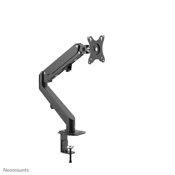 Neomounts DS70-700BL1 Gasfeder Schreibtischhalterung, Klemme Grommet, 17 - 27 Zoll, Schwarz