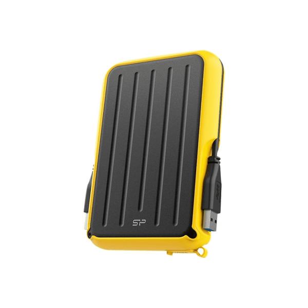 Silicon Power sp010tbphd66ss3y Armor A66 tragbare Festplatte, 1 TB, USB3.2 Gen 1, gelb, Zertifikat