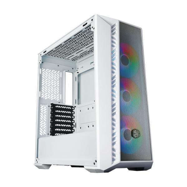 Cooler Master MB520-WGNN-S01 Masterbox 520 weiß, ATX, Midi-Tower, durchgehendes transparentes Fenster