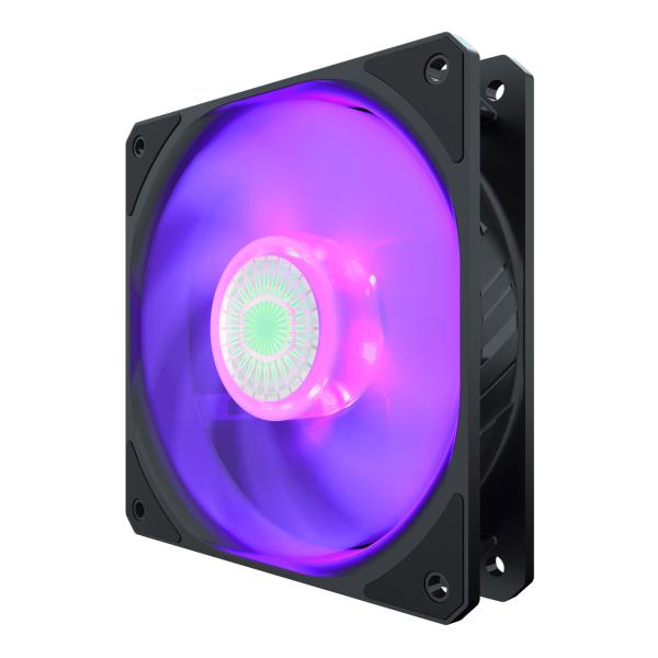 Cooler Master mfx-b2dn-18npc-r1 Sichelflow 120 RGB, 4-polig, 120 mm, Gewehr, 650–1800 U/min, 8–27 dBA