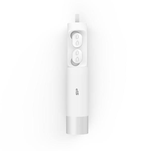 Silicon Power sp5mwasybp81bt0w Blast Plug BP81 Headset, kabelloses Bluetooth 5.0, Anrufe und Musik, weiß